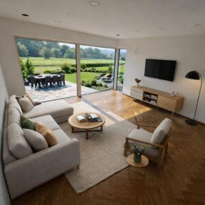 parket v akciji; parket po akcijskih cenah; dvoslojni gotovi parket Hrast Natural Smooth rum parketarna jager